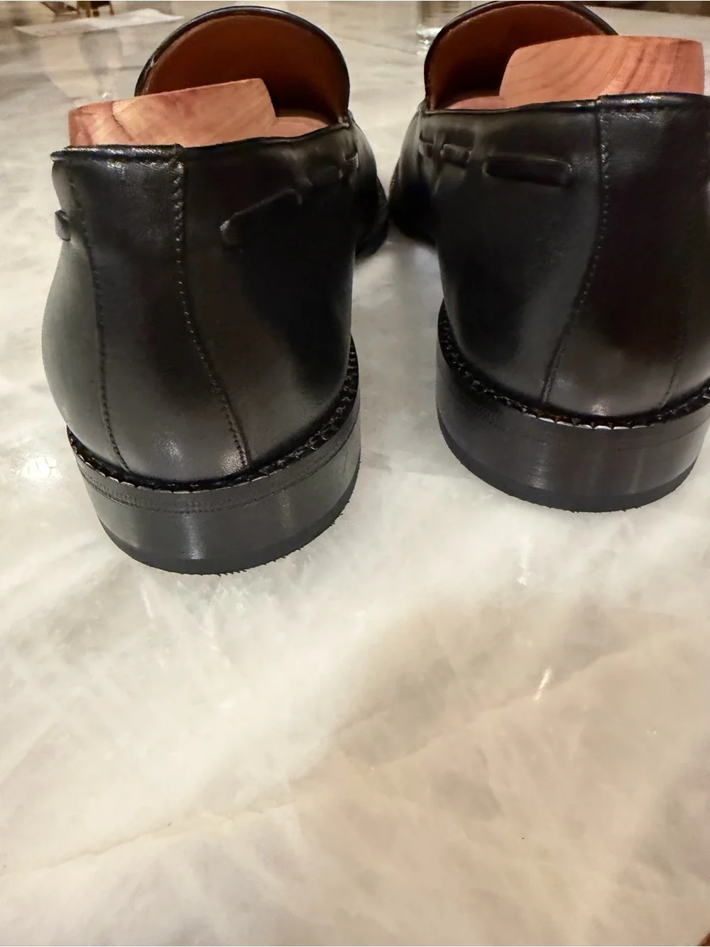 Beckett Simonon Bernard Tassel Loafers – Black